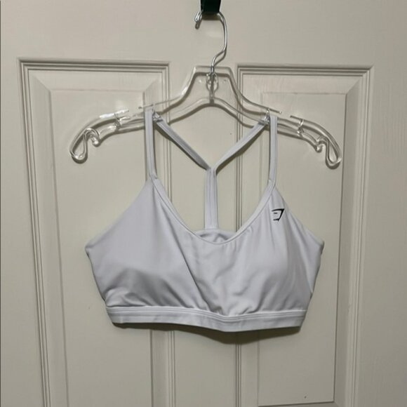 Gymshark White Sports Bra Intimates & Sleepwear - Picture 1 of 6